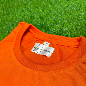 Dark orange unisex tshirt