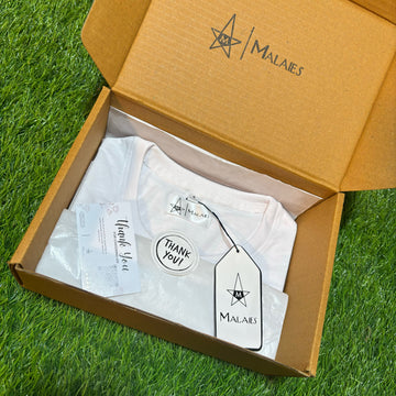 Pure white unisex tshirt