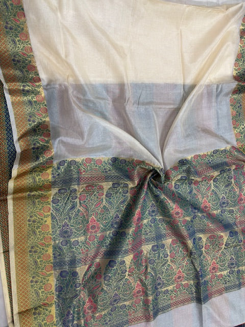 PURE TUSSAR SILK SAREE