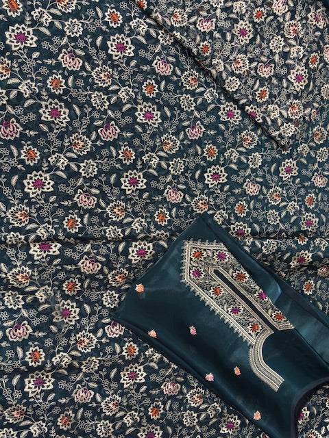 Organza Embroidery Garara￼